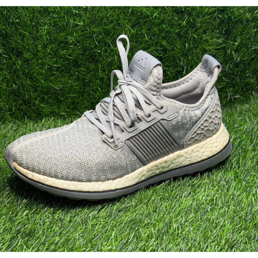adidas PureBoost ZG Mesh Grey AQ6768 Mens Size 7.5 Running Shoes Sneakers